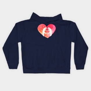 Hands Shaping Heart Kids Hoodie